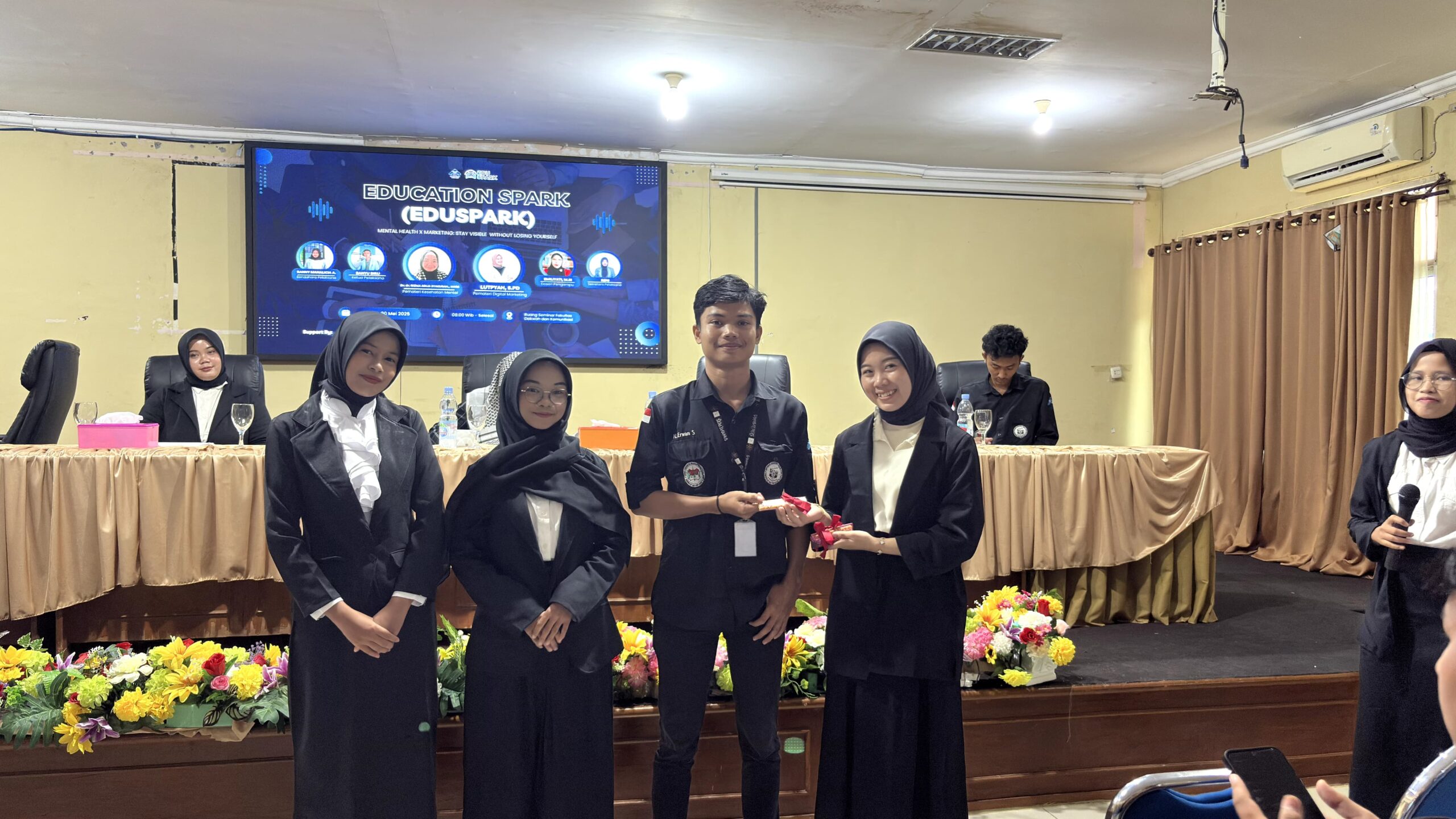 Prodi komunikasi penyiaran islam, Gelar Seminar mental health dan digital marketing