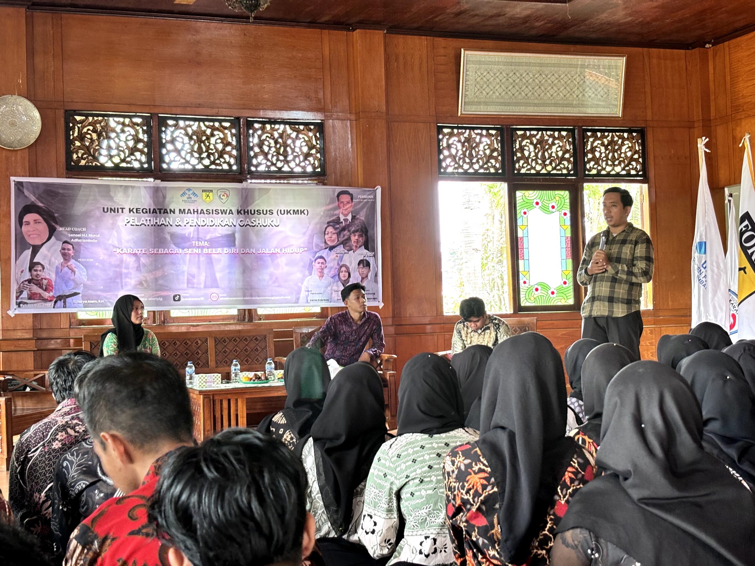 UKMK Karate UIN Raden Fatah Gelar Pelatihan dan Pendidikan Gashuku