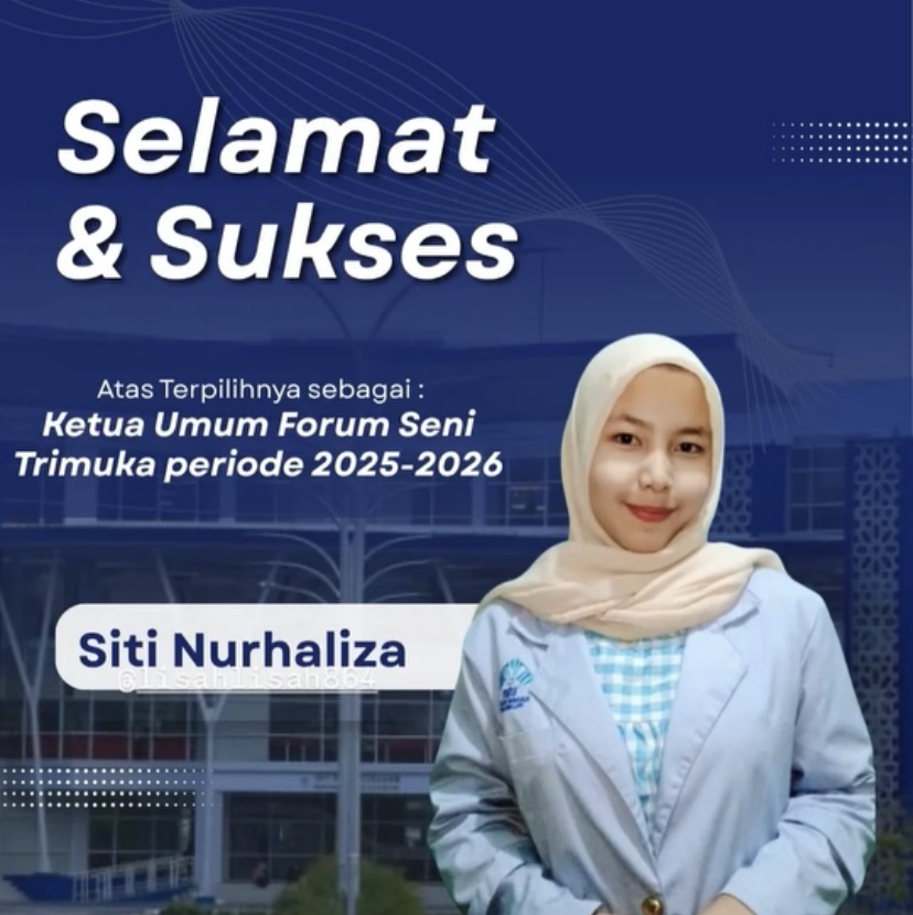 Siti Nurhaliza Terpilih Menjadi Ketua Umum Forum Seni Trimuka Fakultas Adab dan Humaniora UIN Raden Fatah Palembang Periode 2025–2026